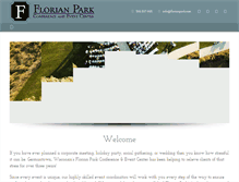 Tablet Screenshot of florianpark.com